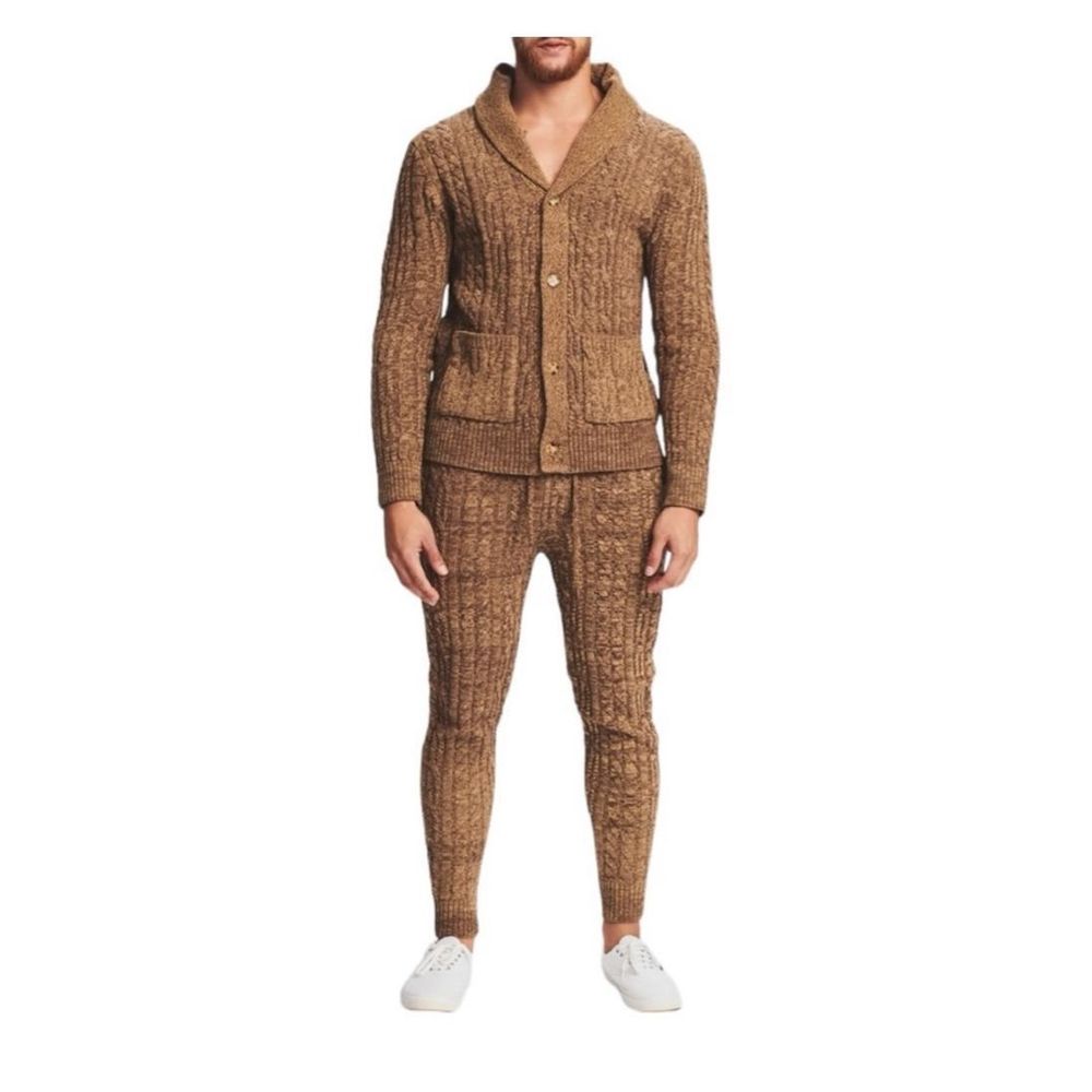 Ser.O.Ya Lynx Jogger Heathered Brown Size L